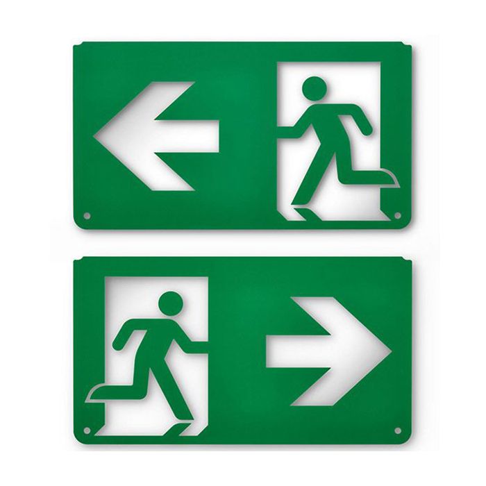 Signify Ecolink Emergency Blade Exit Left/Right Sign