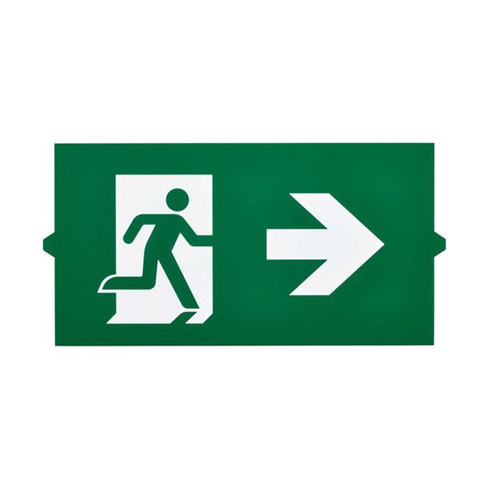 Signify Ecolink Emergency Exit Right Legend Sign