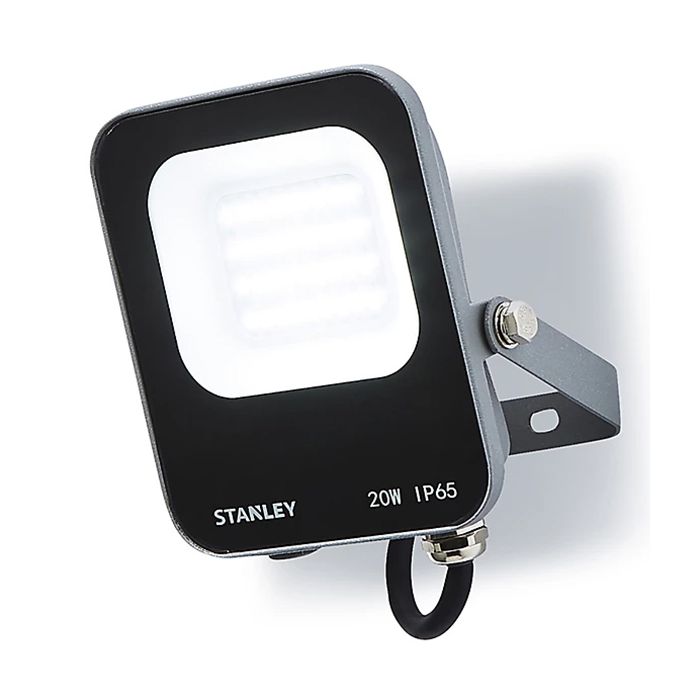 Stanley 20W LED Floodlight  Black/Anthracite