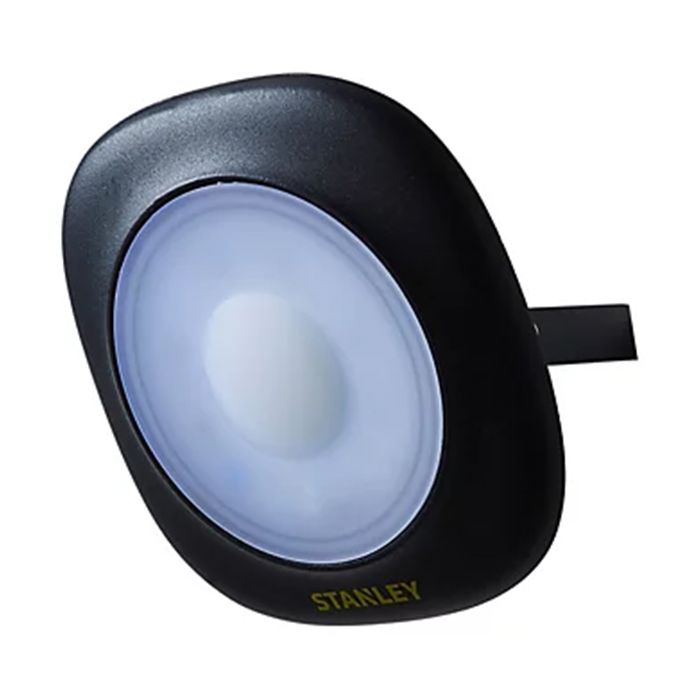 Stanley 50W Round LED Floodlight Black