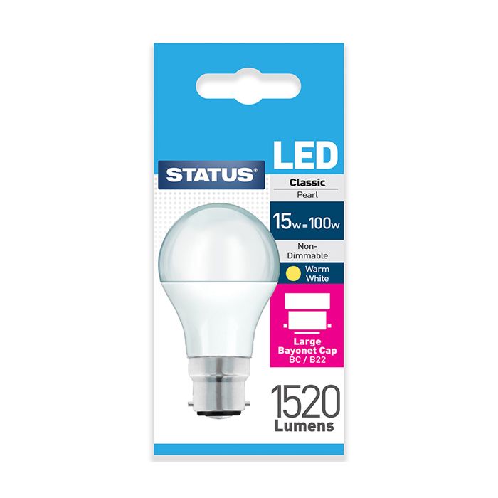 Status Led 15W BC GLS 2700K