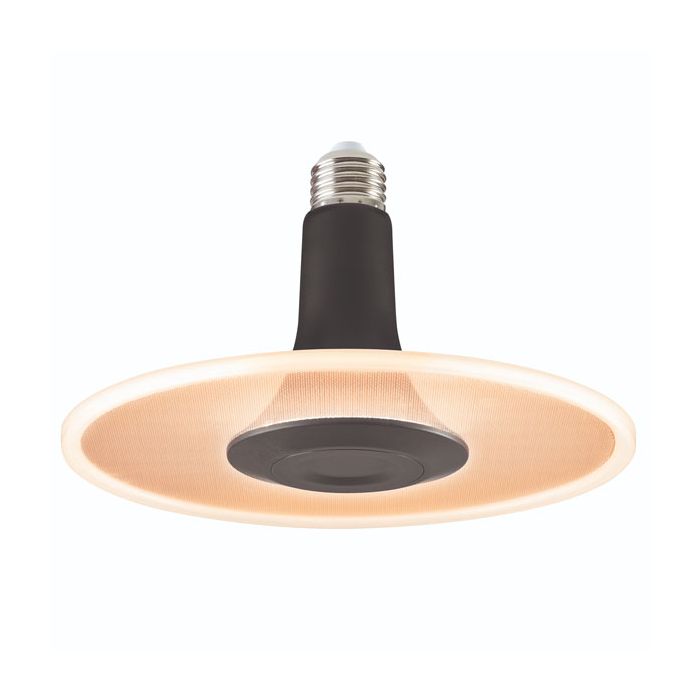 Sylvania ToLedo Radiance Black Dim 850 Lumens 827 Warm White E27 SL