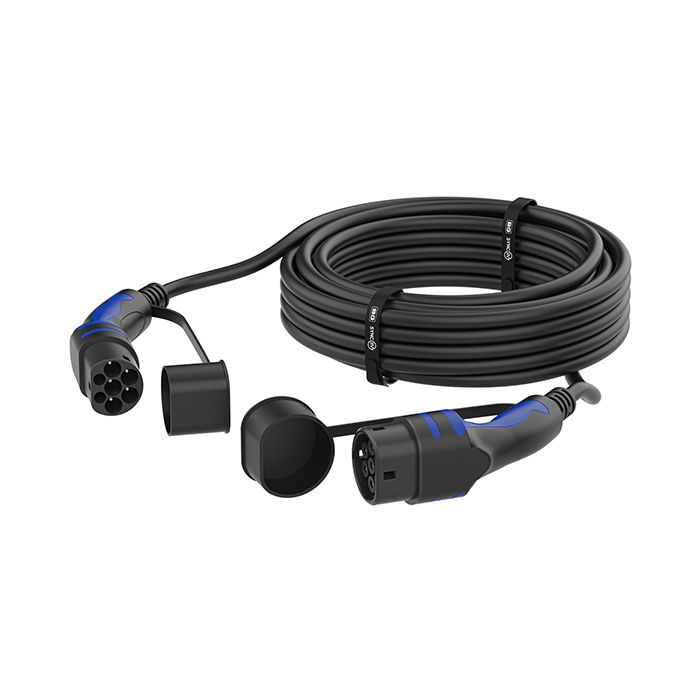 SyncEV Electric Vehicle 7.4kW Single Phase 8 Metre Type 2 to Type 2 Cable