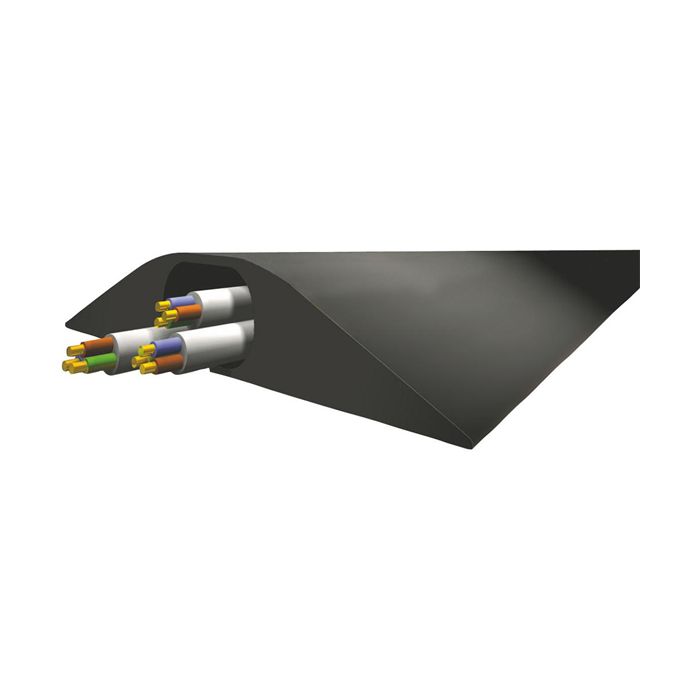 Vulcascot Industrial J Cable Protector - Black 1.5m