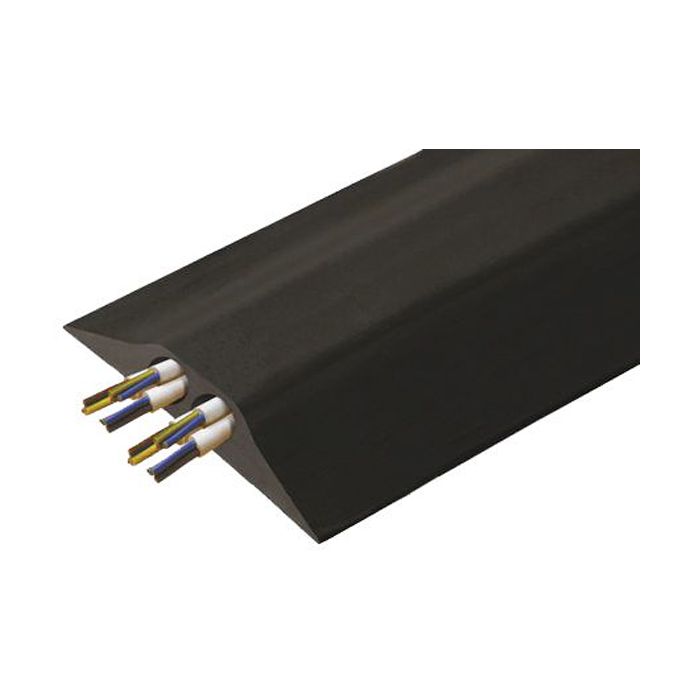 Vulcascot Industrial JJ Cable Protector - Black 1.5m