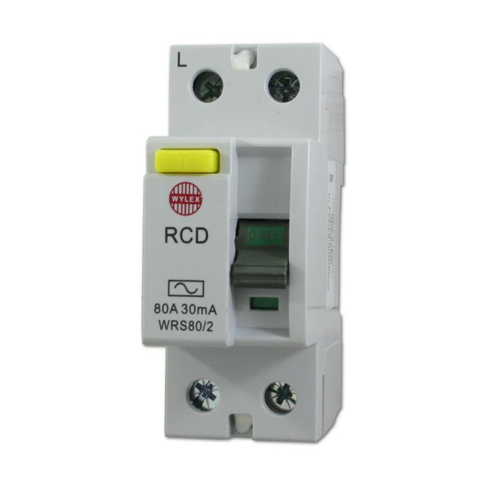 Wylex 80A 2 Pole 30mA Type AC RCD