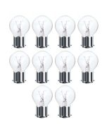 40W CLEAR BC GOLF BALL PACK OF 10