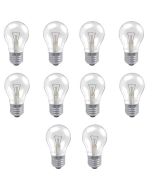 40W ES CLEAR GLS 230V PACK OF 10
