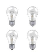 40W ES CLEAR GLS 230V PACK OF 4