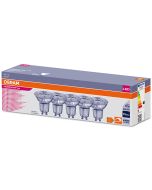 Osram Parathom 4.5W Dimmable LED GU10 Spot 36D 4000K 5 Pack