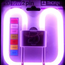 16W 2D Lilac 2 PIN LAMP