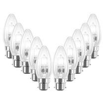 25w BC Clear Candle 35mm Pack of 10