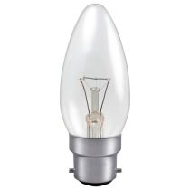 40W BC Clear Candle 35mm Pack of 10