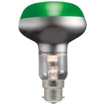 40W BC R64 Green Spot