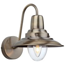 Firstlight Fisherman Antique Brass Wall Light 