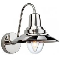 Firstlight Fisherman Chrome Vintage Wall Light 