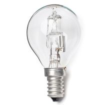 42W SES/E14 Clear Halogen Golf Ball 