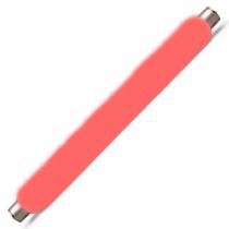 60W 284mm Pink S15 Striplight