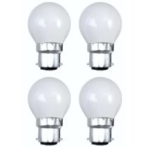 60W BC OPAL GOLF BALL 230V PACK OF 4