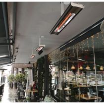 Veito Aero 2500W Black Indoor and Outdoor Carbon Infrared Heater