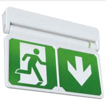 Ansell Adler Exit Sign - White