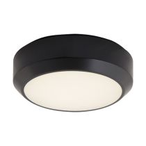 Ansell Delta CCT 2 Black 7-12W LED Bulkhead-Microwave Sensor & Photocell