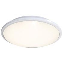 Ansell Eclipse White 10.5-23W MultiLED CCT Self-Test Emergency LED Bulkhead