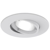 Ansell Edge GU10 Fire Rated Gimbal Matt White