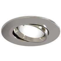 Ansell Edge GU10 Fire Rated Gimbal Satin Chrome