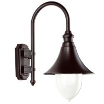 Ansell LAMPARA WALL LANTERN 100W BLACK