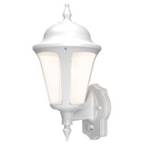 Ansell LATINA LED WALL LANTERN WITH PIR 8W WHITE