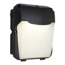 Ansell Lynx 18-30W LED CCT Wallpack Microwave Sensor and Emergency