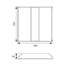 Ansell Neptune LED CCT 600x600 Troffer