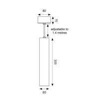 ANSELL RUBY LED 15W - WARM WHITE - WHITE