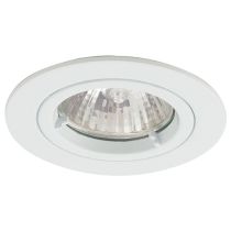 Ansell Twistlock GU10 Die-Cast Downlight Matt White