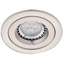 Ansell Twistlock GU10 IP65 Downlight Satin Chrome