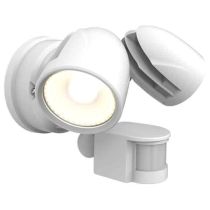 Ansell Zeker IP65 25W CCT White Security Spot Light with PIR
