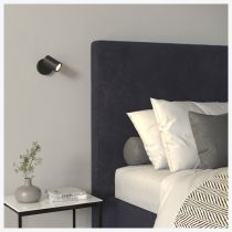 Astro Ascoli Single Matt Black Single Switched Reading Light