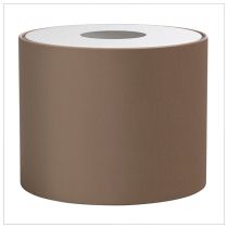 Astro Ravello Matt Nickel with Mocha Drum Shade LED Reading Light