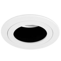 Aurora Aluminium Fixed GU10 Matt White Downlight