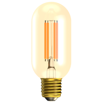 Bell 3.3W LED Dimmable Vintage Amber Tubular Lamp ES 2200K