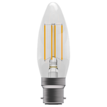 Bell 3.3W LED Filament Clear Candle Dimmable BC 4000K