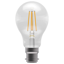 Bell 3.3W LED Filament Clear GLS Dimmable BC 4000K