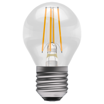 Bell 3.3W LED Filament Clear Round  ES 4000K
