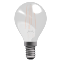 Bell 3.3W LED Filament Satin Round  SES 2700K