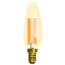 Bell 3.3W LED Vintage Candle Dimmable SES Amber 2200K