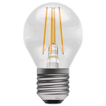 Bell Genesis 4.5W LED Filament Clear Round Dimmable ES 2700K