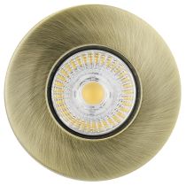 Bell Lighting Antique Brass Bezel for Firestay LED CCT Centre Tilt