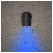Bell Lighting Luna GU10 Fixed Wall Light - IP65, Black