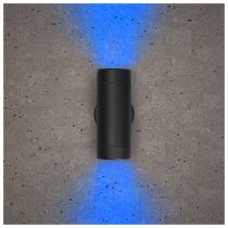 Bell Lighting Luna GU10 Up/Down Wall Light - IP65, Black